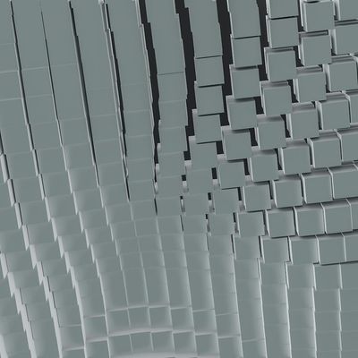 Abstract gentle wave pattern suggesting rhythmic breathing.